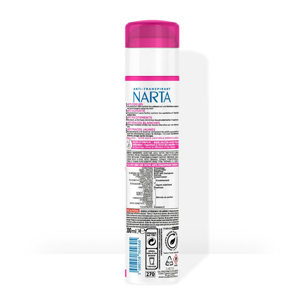 NARTA Protection 5 The Complete Solution Skin + Clothing Spray Deodorant