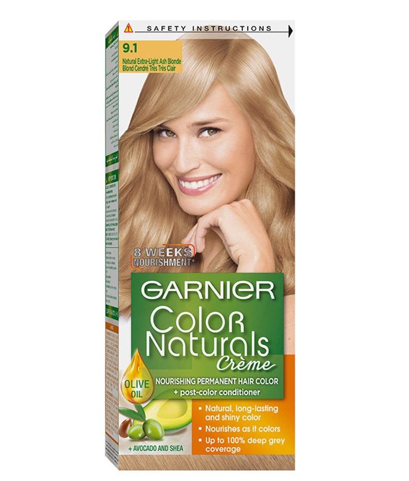Garnier Color Naturals 9.1 - Light Ashy Blond Garnier Color Natural
