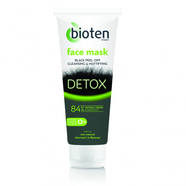Bioten Detox Black Peel Off Face Mask Bioten Masks & Scrubs