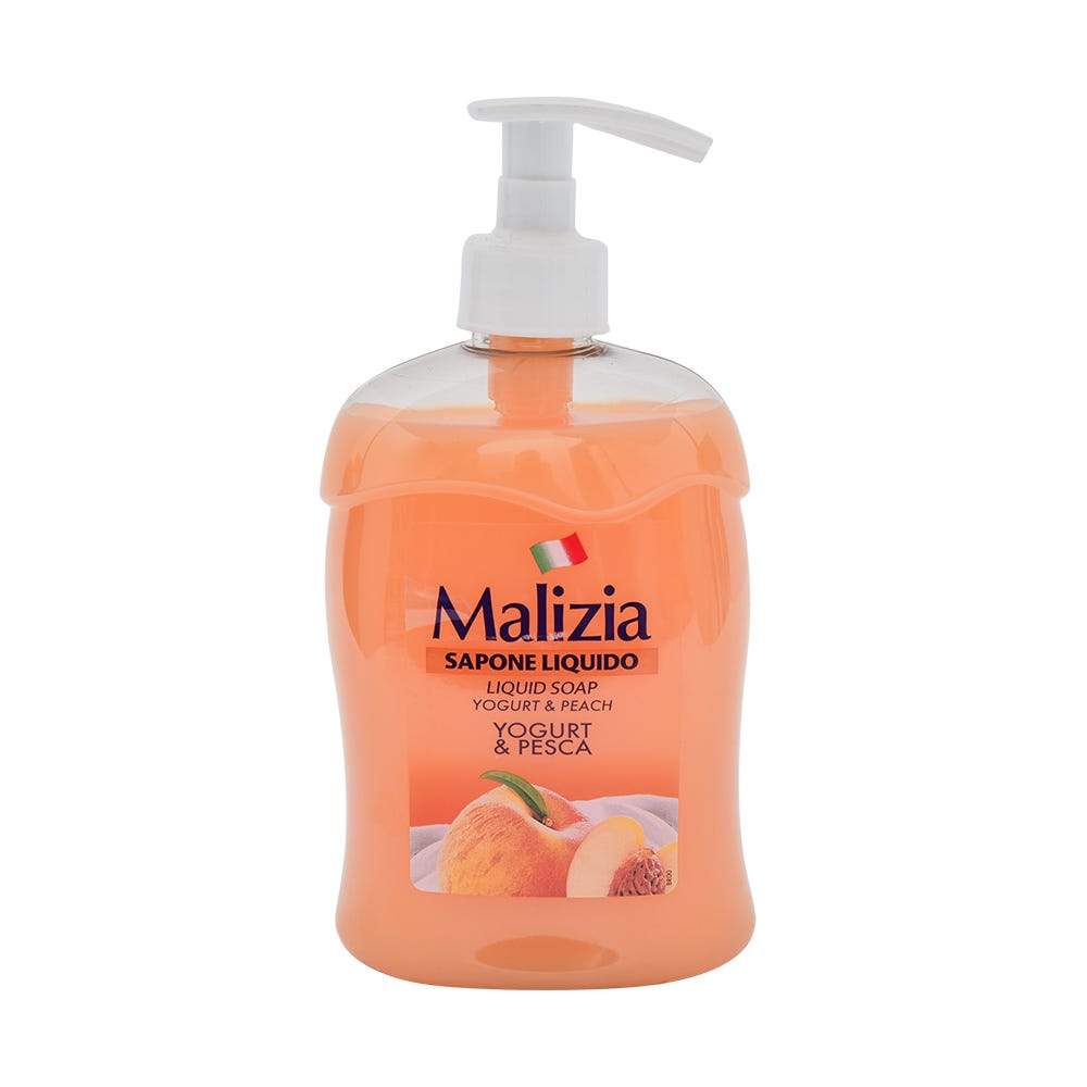 Malizia Liquid Soap Yougurt & Peach BATH & BODY