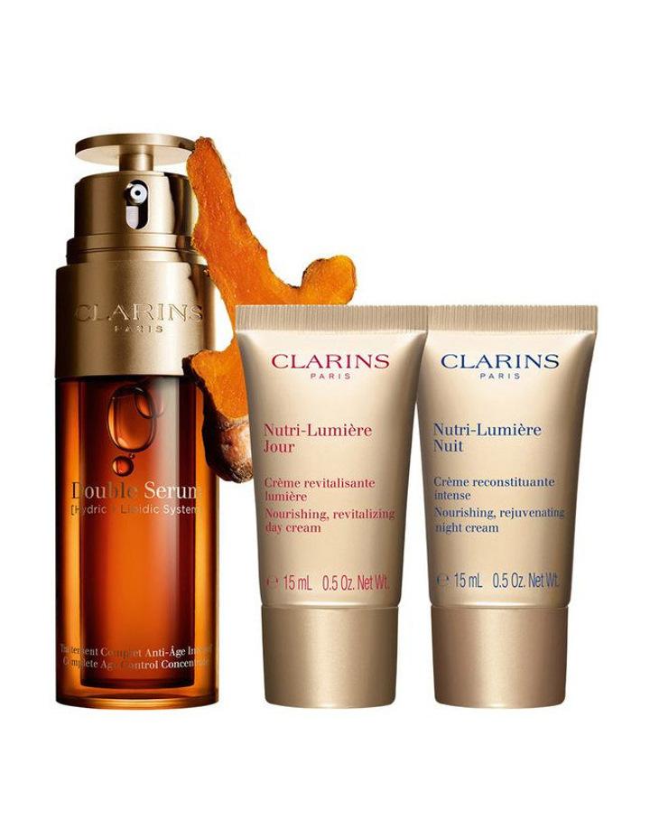 Clarins Double Serum & Nutri-Lumière set, 3 units Clarins Skincare