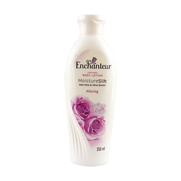 Enchanteur Satin Smooth- Alluring Lotion with Aloe Vera & Olive Butter BATH & BODY