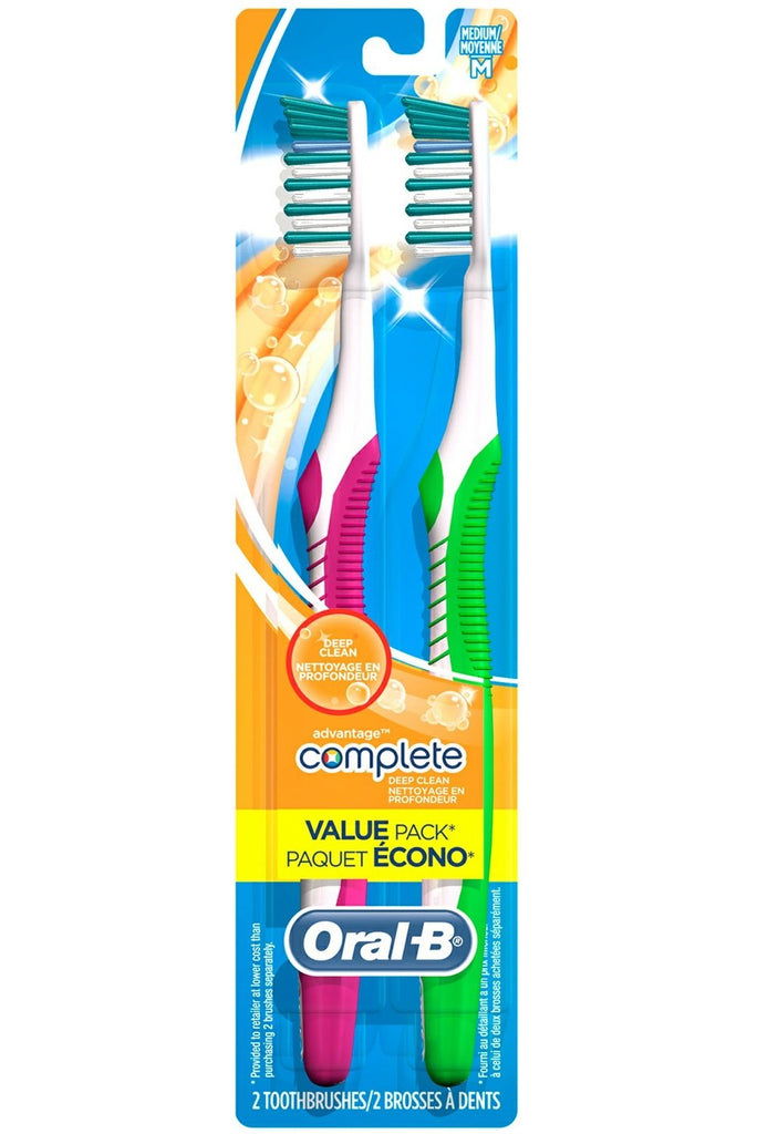 Ob Adv 3Dfresh 40 Duo Pack Tooth Brush