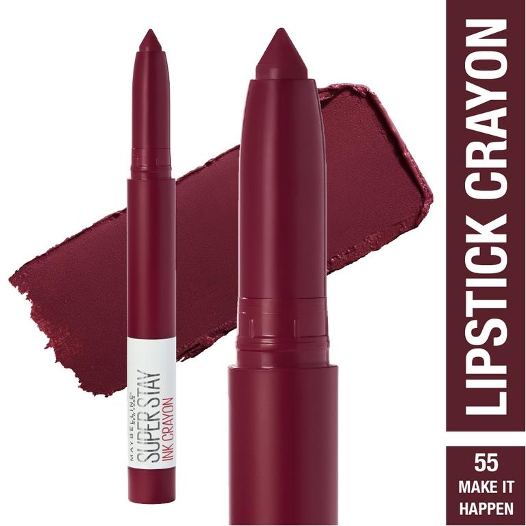 Super Stay INK Crayon Lipstick, Matte Longwear Lipstick Lips