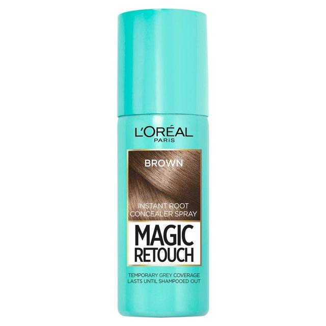 L'Oreal Paris Magic Retouch Hair Roots Spray BROWN Hair Color