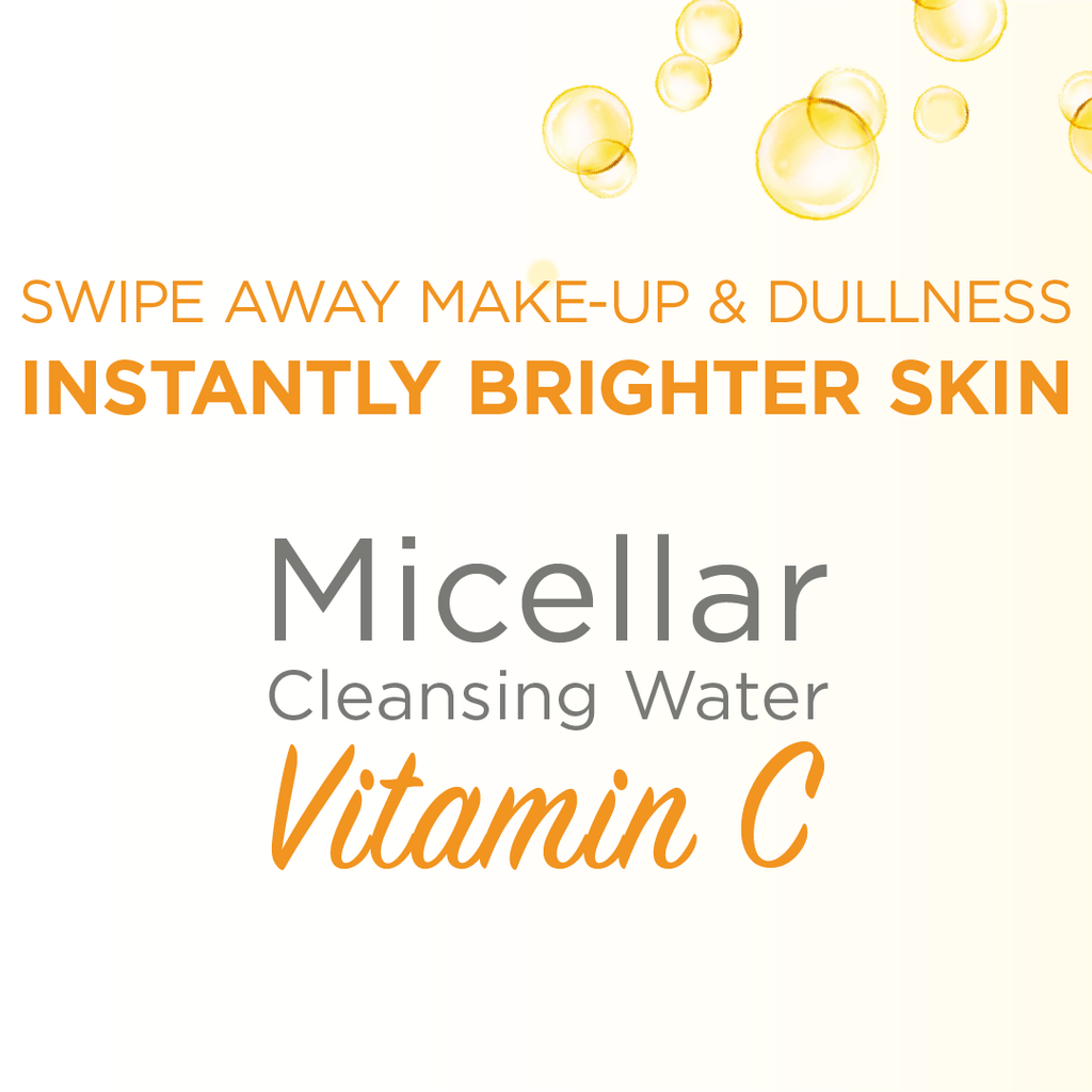 Garnier Micellar Brightening Cleanser Water - Vitamin C Garnier Cleansers