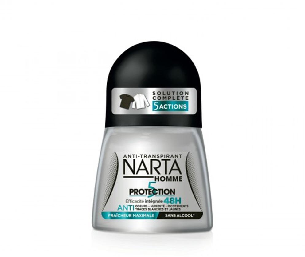 NARTA Protection 5 Complete Protection Clothing Skin Roll Deodorant