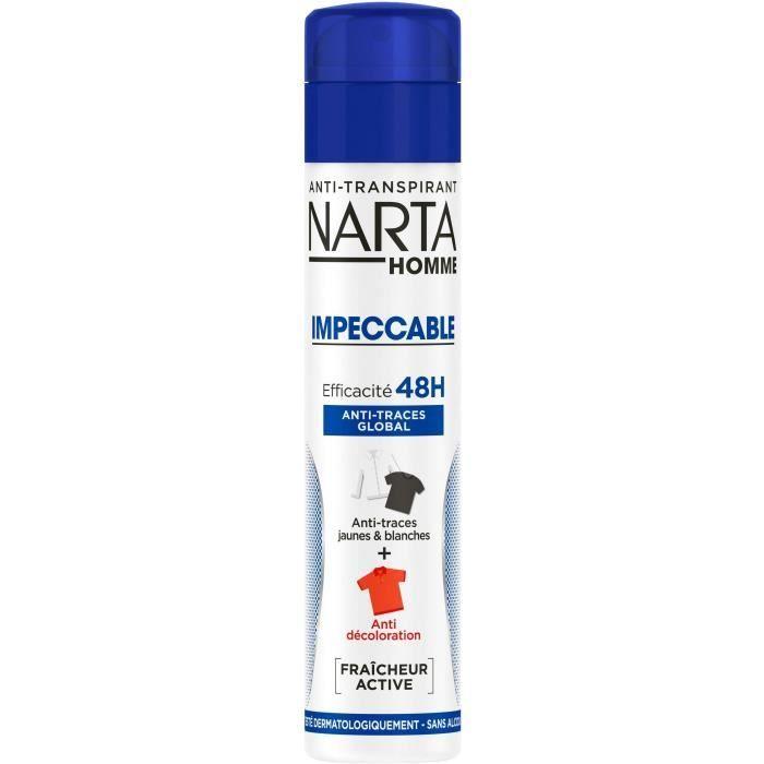 NARTA Homme Impeccable Anti Traces Global Spray Deodorant