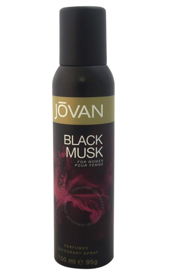 Jovan Musk Deo Women Black 150Ml Deodorants