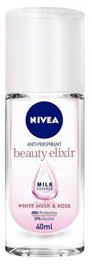 Nivea Roll-On Beauty Elixir Milk Musk For Women - Moustapha AL-Labban & Sons