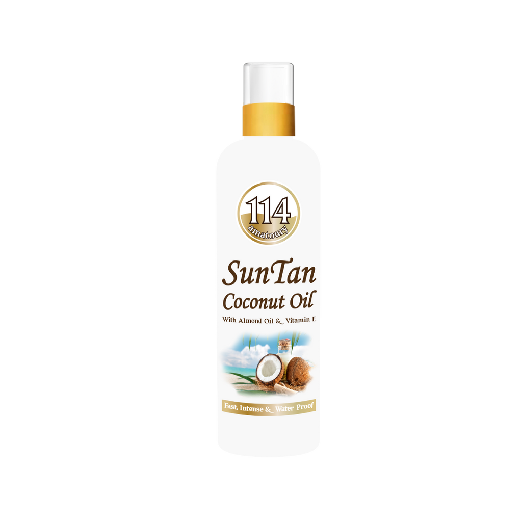 114 Sun Tan Coconut Oil 280Ml BATH & BODY
