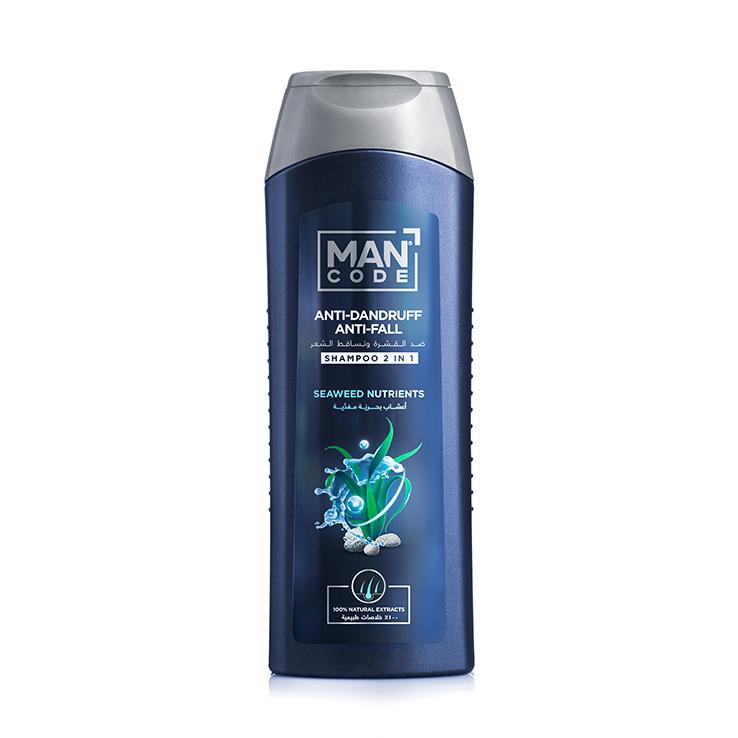 Mancode Shampoo Anti-Dandruff Seaweed Nutrients Hair Care
