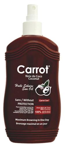 Carrot Sun Coconut Tan Accelerator Spray Oil Sun Care