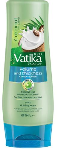 Vatika Cocunut and Castor Volume And Thickness Conditioner Poplular Haircare