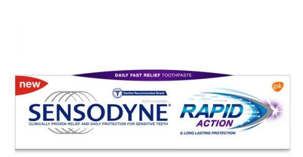 Sensodyne Touth Paste Rapid Action Oral Care