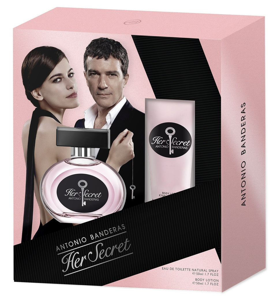 Coffret Antonio Banderas Her Secret Edt Perfumes & Fragrances