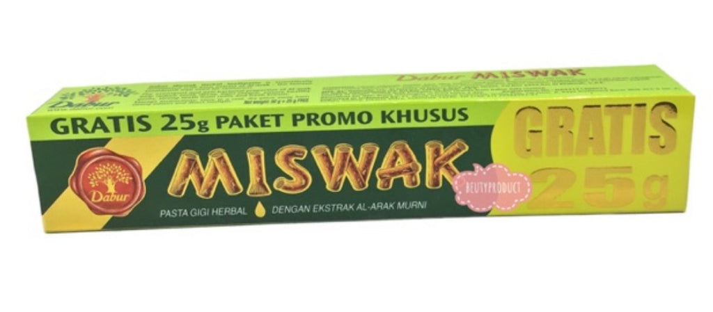 Miswak Herbal Tp 50G+25G Free Toothpaste